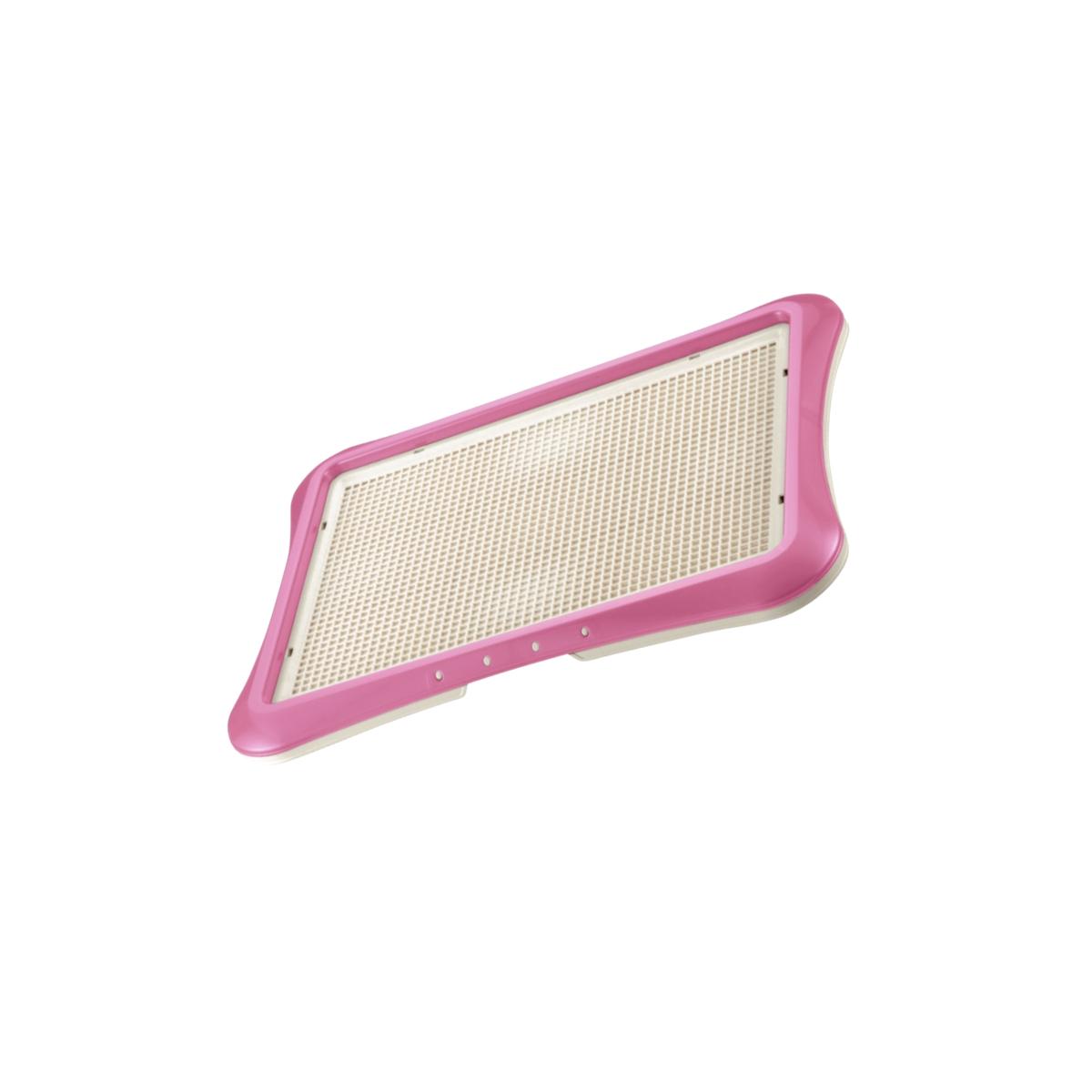 Picture of Richell 94555 PAW TRAX Mesh Training Tray Pink