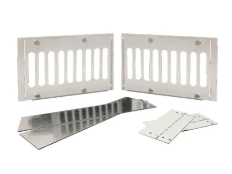 PAVER-VENT-6-LNTS 5.625 x 8 in. Stainless Steel Paver Vent Kit with Lintel