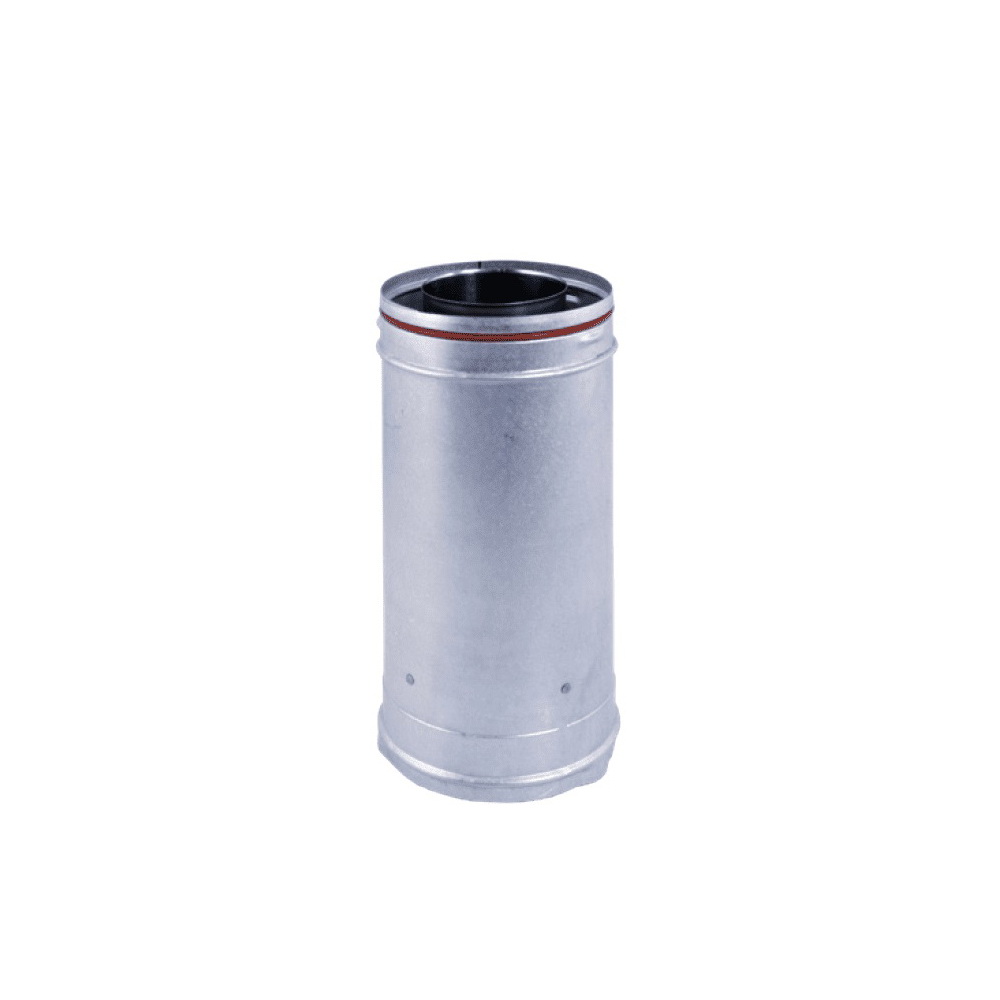 35CVS-12 3 x 5 in. Concentric Vent Stainless Steel Pipe - 12 in. Length