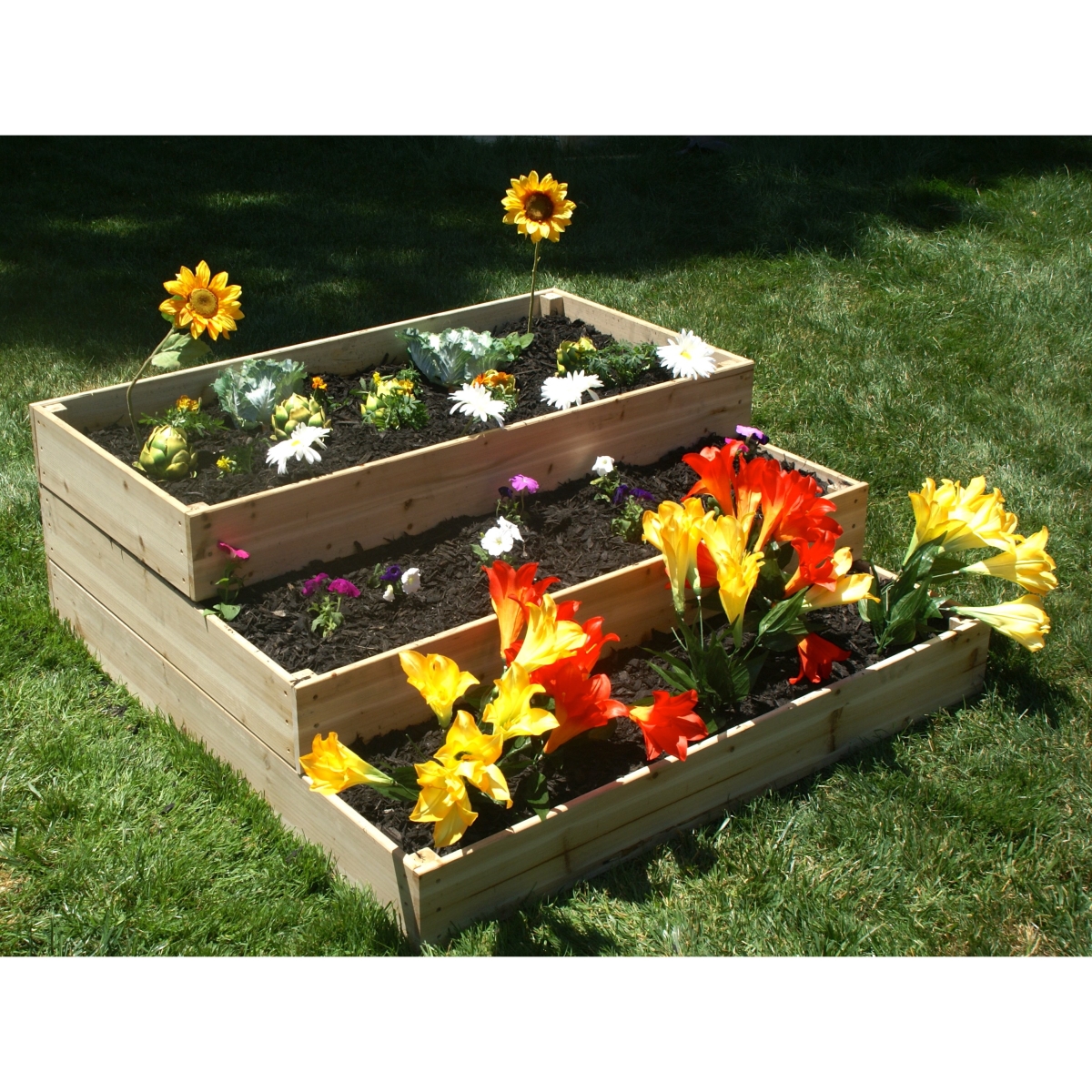 Riverstone  Eden Waterfall & Pyramid Garden Bed Kit
