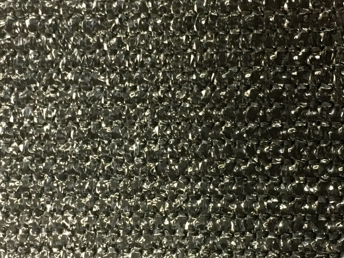 PF-620-Black 5.8 x 20 ft. Knitted Privacy Cloth - Black