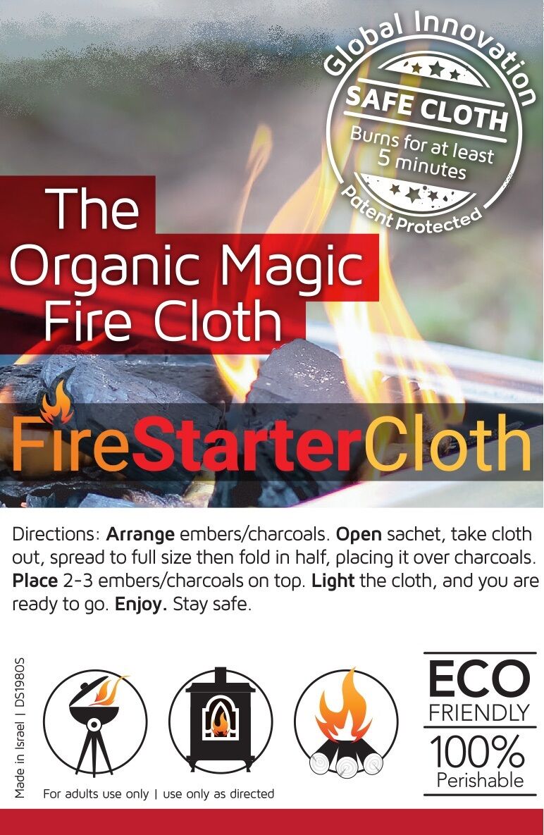 Picture of RSI RSI-EZFIRE-24 Fire Starter Cloth - Pack of 24