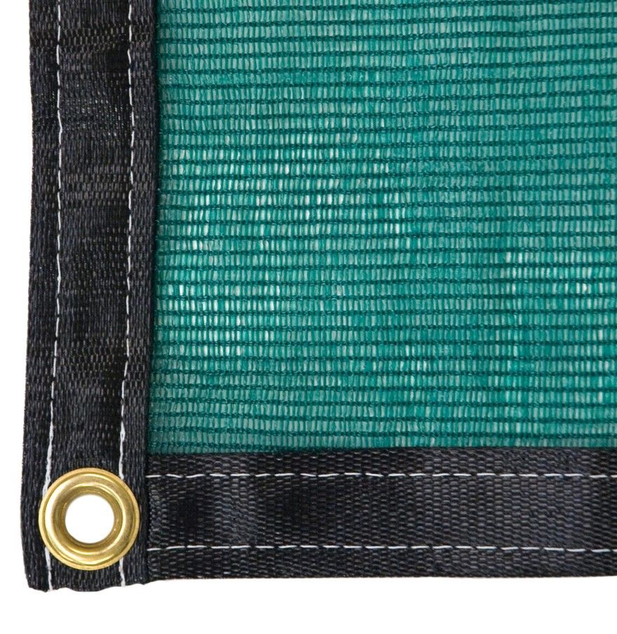 Riverstone Industries G-SC612-50 12 x 6 ft. 3 Season Knitted Shade Cloth, Green - 50 Percentage Shade Protection