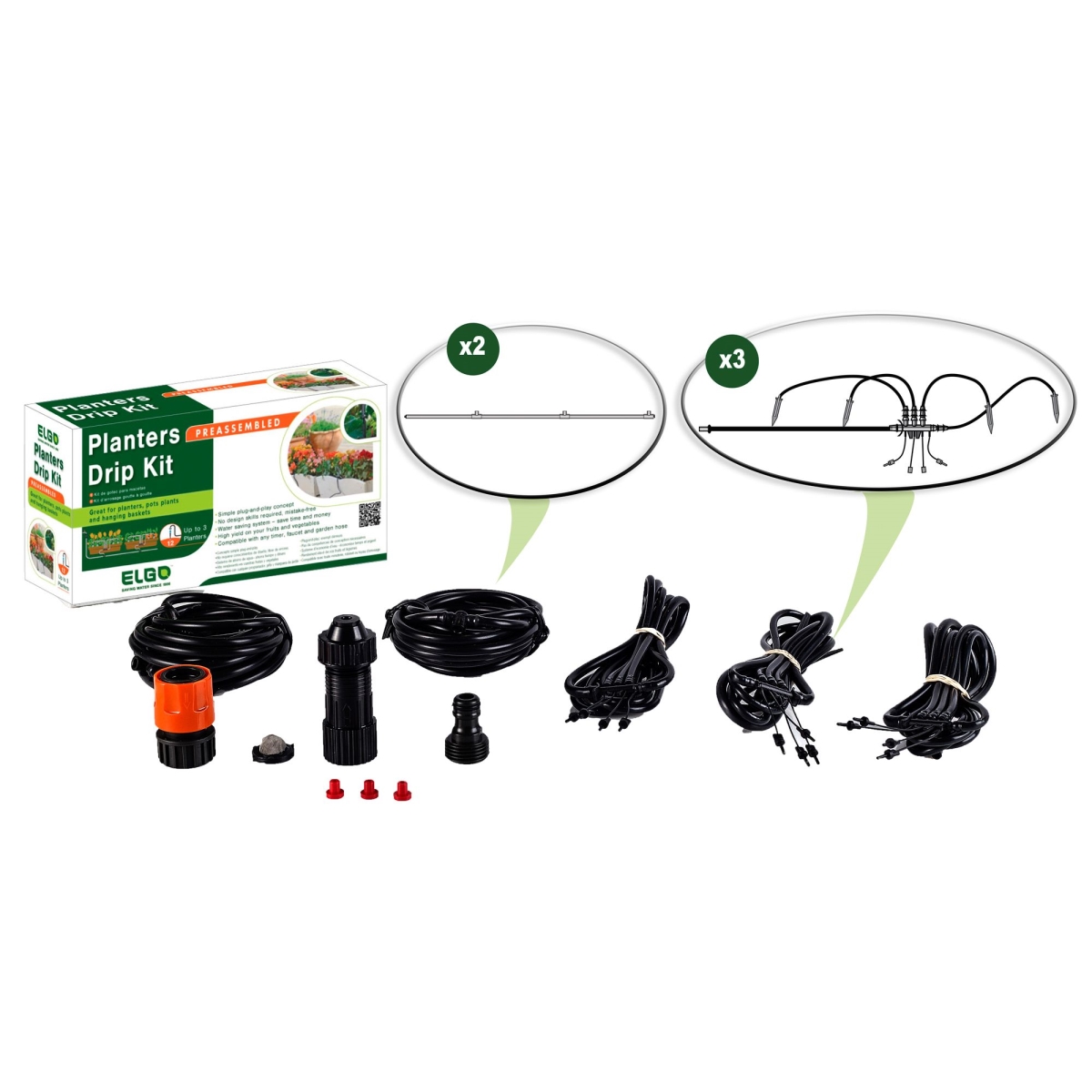 RSI-CDK12 12 ft. Genesis Dripper Watering Kit