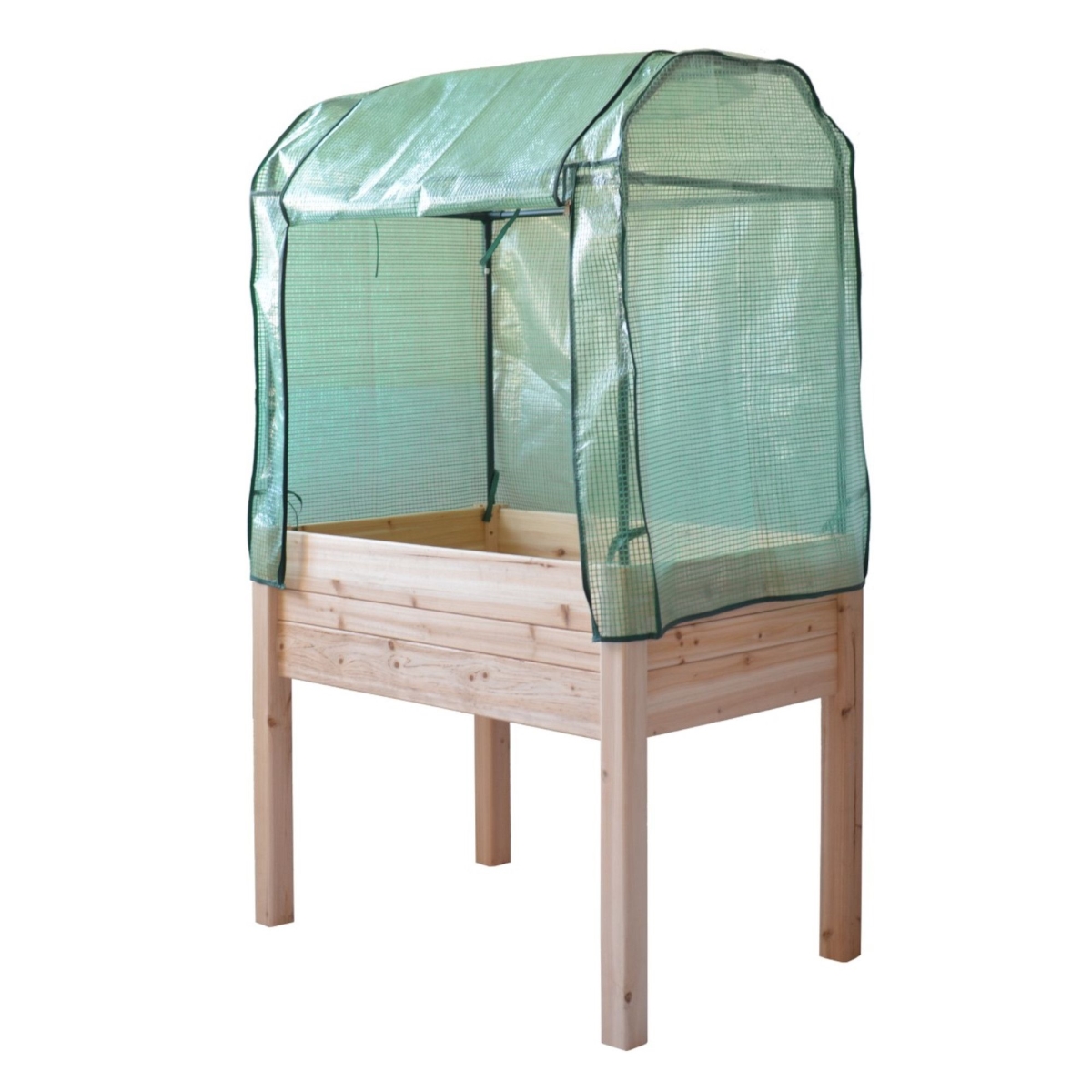 Garden Table with Heavy Duty Pe Enclosure - Large