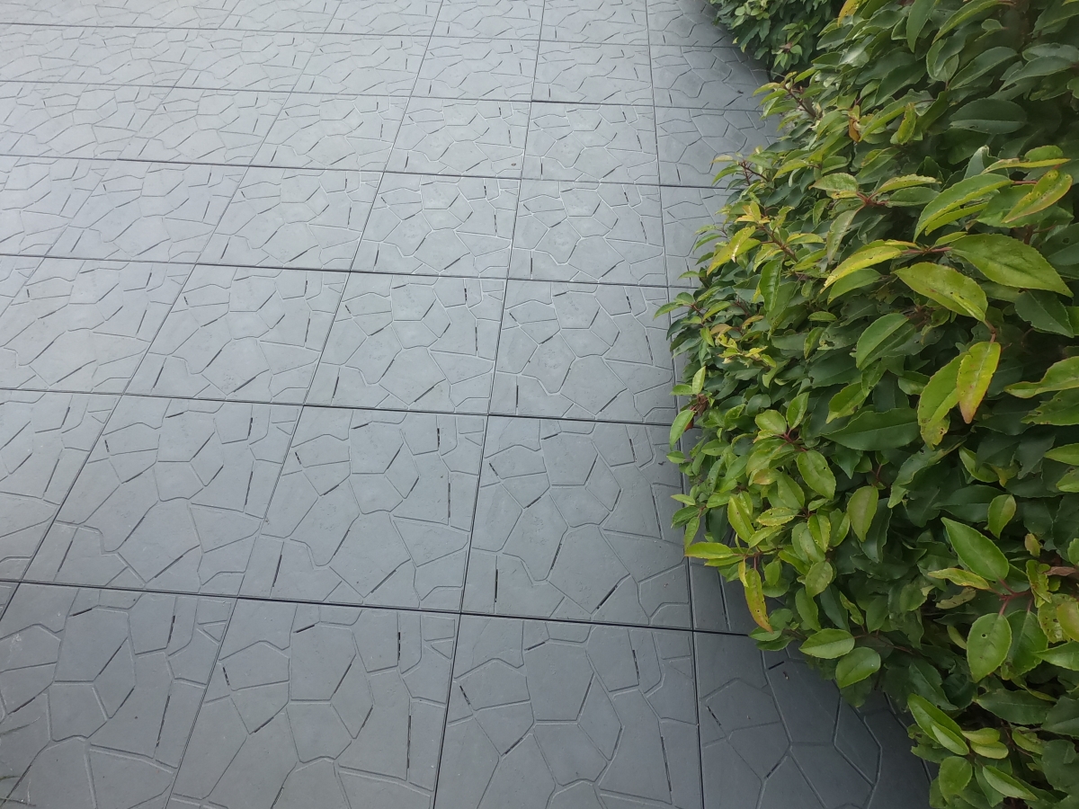 -PPT-GY-12 -Snaptile Pack of 12 Gray 15In x 15In Interlocking Floor Tile -  RSI, RSI-PPT-GY-12