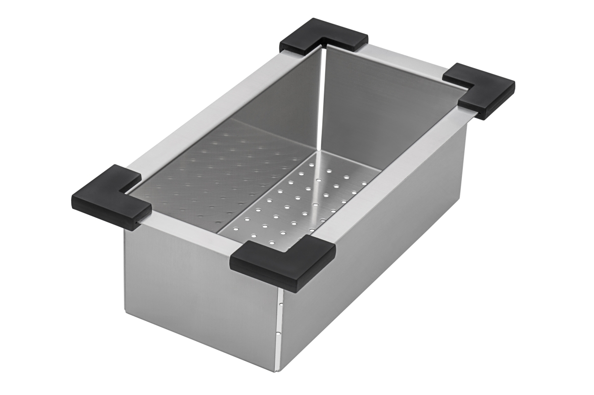 Picture of Ruvati USA RVA1327 17.5 in. Workstation Sink Stainless Steel Replacement Colander with Plastic Corners