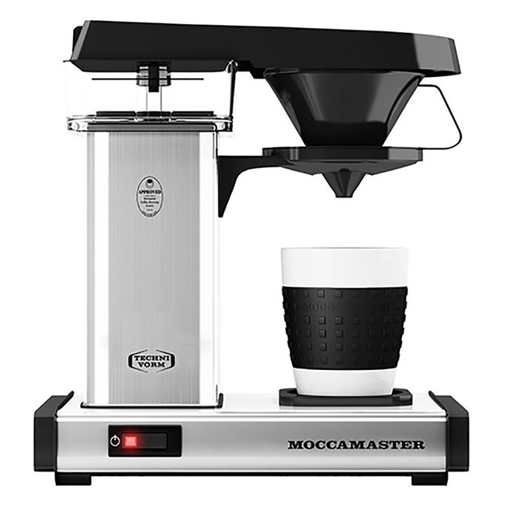 Moccamaster Single Cup Polished Silver Coffee Maker