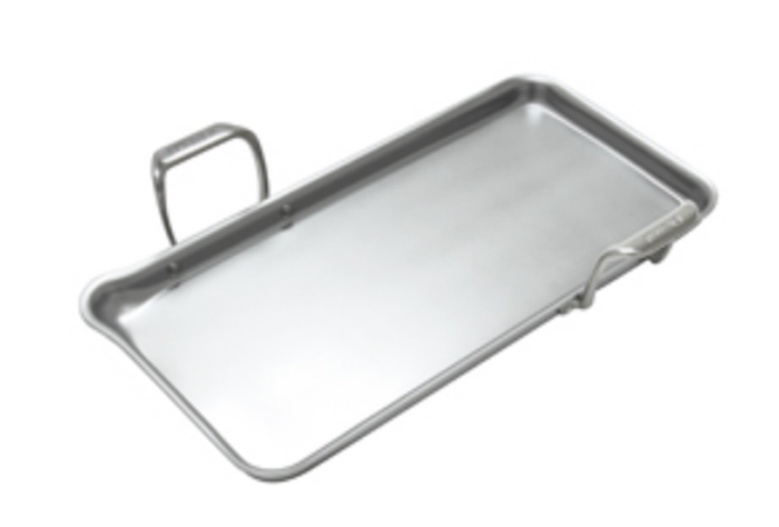 Picture of Chantal SLT6048 21 Supreme Tri-Ply Griddle, Stainless Steel