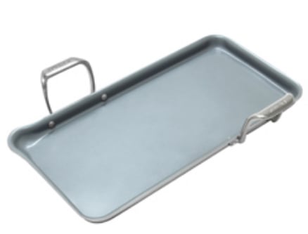 Picture of Chantal SLT6048C 19 in. 21 Steel Heavy-Gauge Tri-Ply Griddle with Ceramic Coating Induction