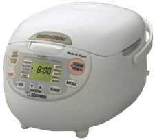 Picture of Zojirushi NSZCC10 Neuro Fuzzy Rice Cooker & Warmer - Premium White