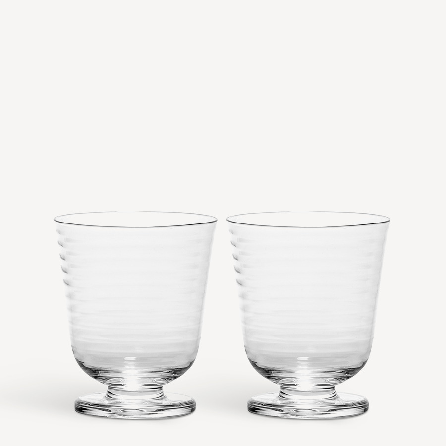 Picture of KostaBoda 7092002 Viva All Purpose Glass&#44; Clear - Small - Pack of 2
