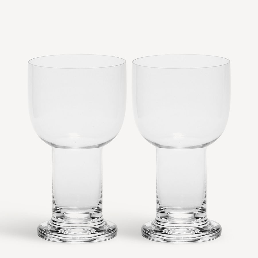 Picture of KostaBoda 7092101 Picnic Glass&#44; Clear - Large - Pack of 2
