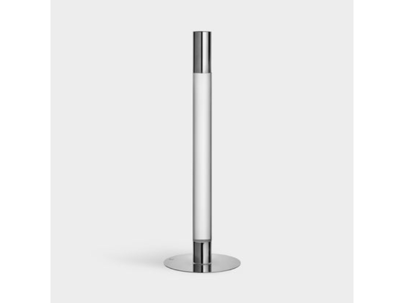 Picture of Orrefors 6298866 Lumiere Candlestick&#44; Silver - Large