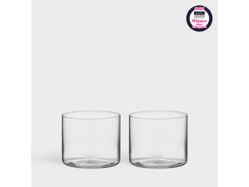 Picture of Orrefors 6540806 10 oz Geometry Tumbler Glass - Set of 2
