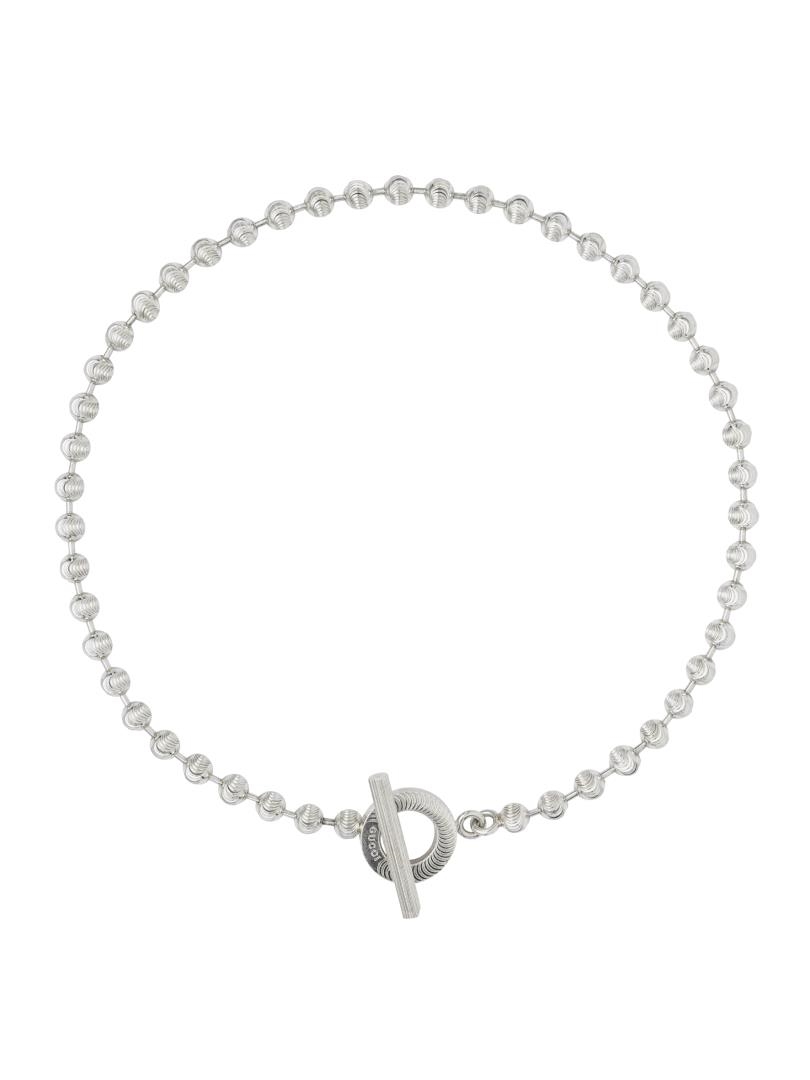 Picture of Gucci YBB602736001XXL Boule Chain Sterling Silver Necklace