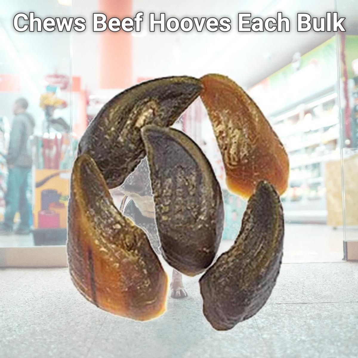Picture of Jones Naturals 090-00901 Chews Beef Hooves Each Bulk