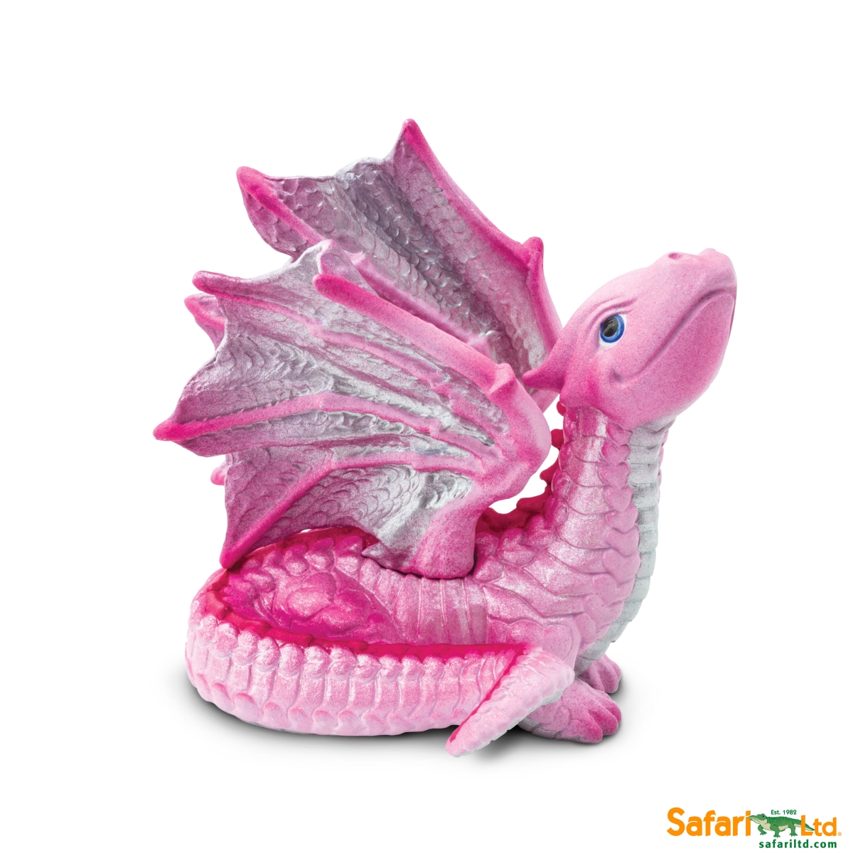 Safari  Baby Love Dragon Figurine, Multi Color