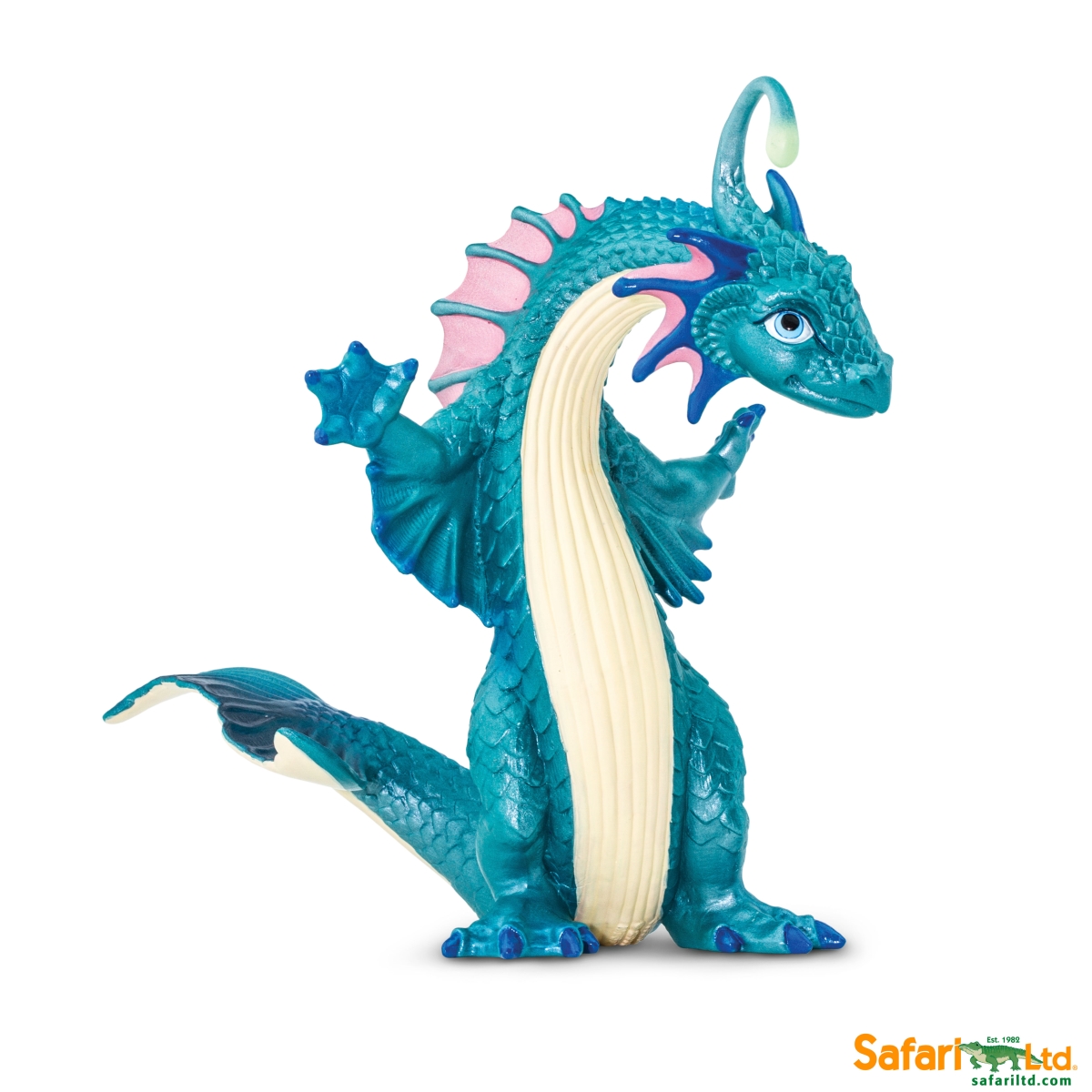 Safari  Ocean Dragon Figurine, Multi Color