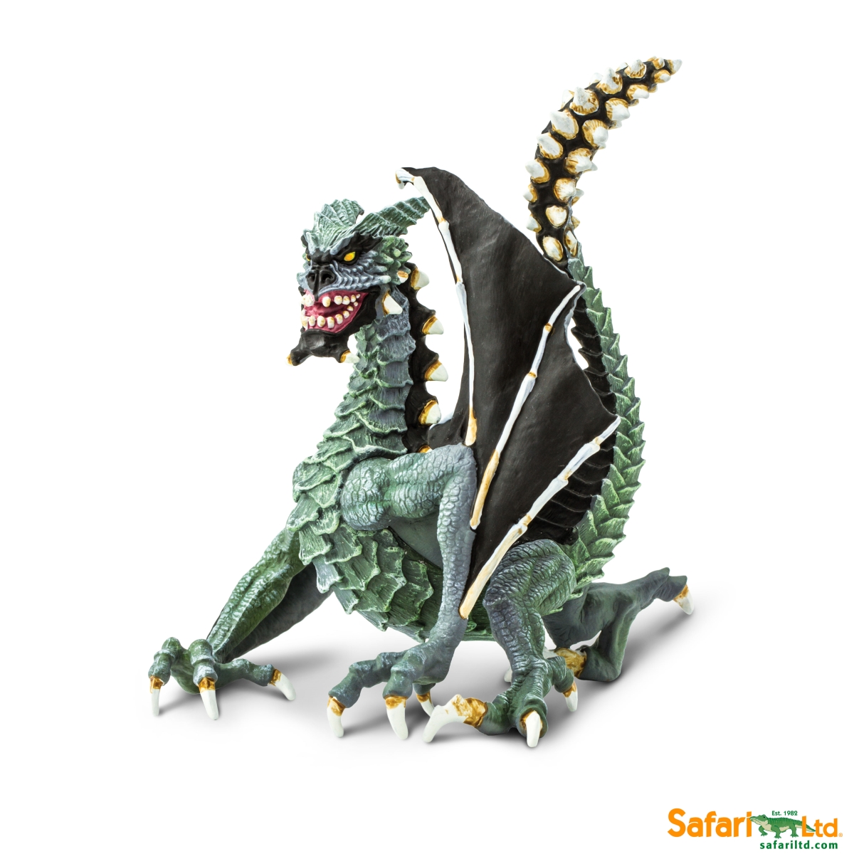 Safari 10166 Sinister Dragon Figurine, Multi Color