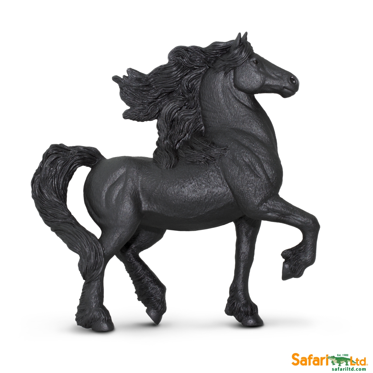 Safari 152805 Friesian Mare Figurine, Multi Color