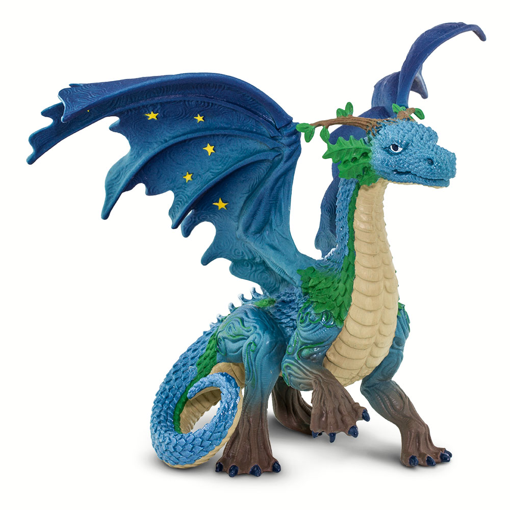 Safari  Earth Dragon Figurine, Multi Color