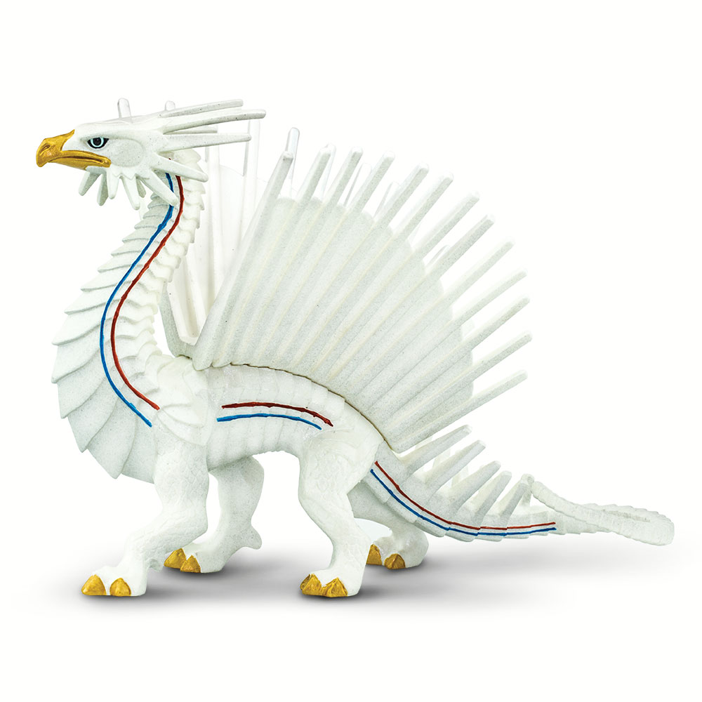 Safari  Freedom Dragon Figurine, Multi Color