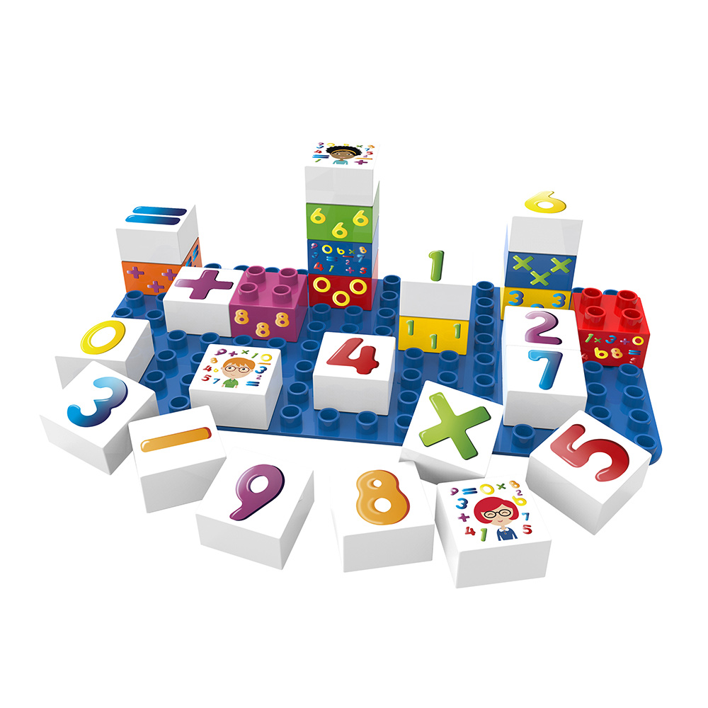 Picture of Safari 100617 Numbers Learning Blocks Set&#44; Multi Color