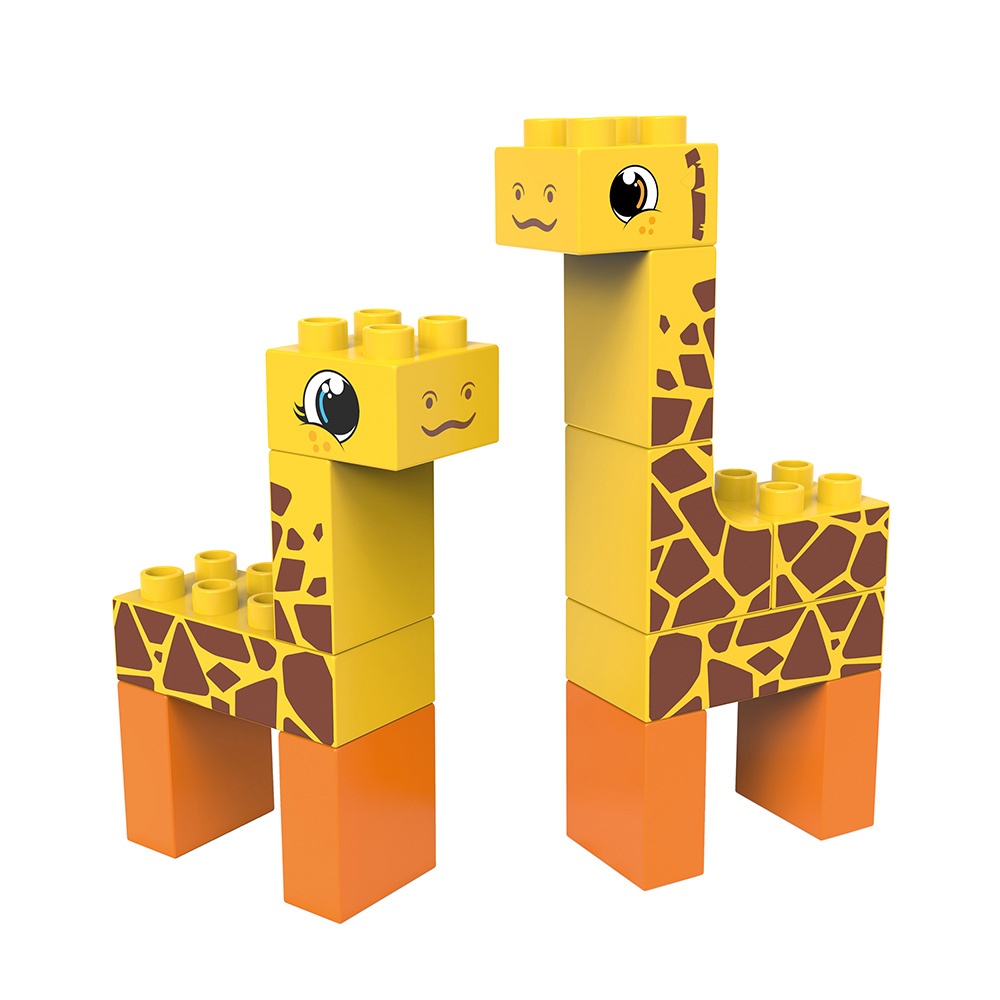 Picture of Safari 100640 Steppe Blocks Set&#44; Multi Color