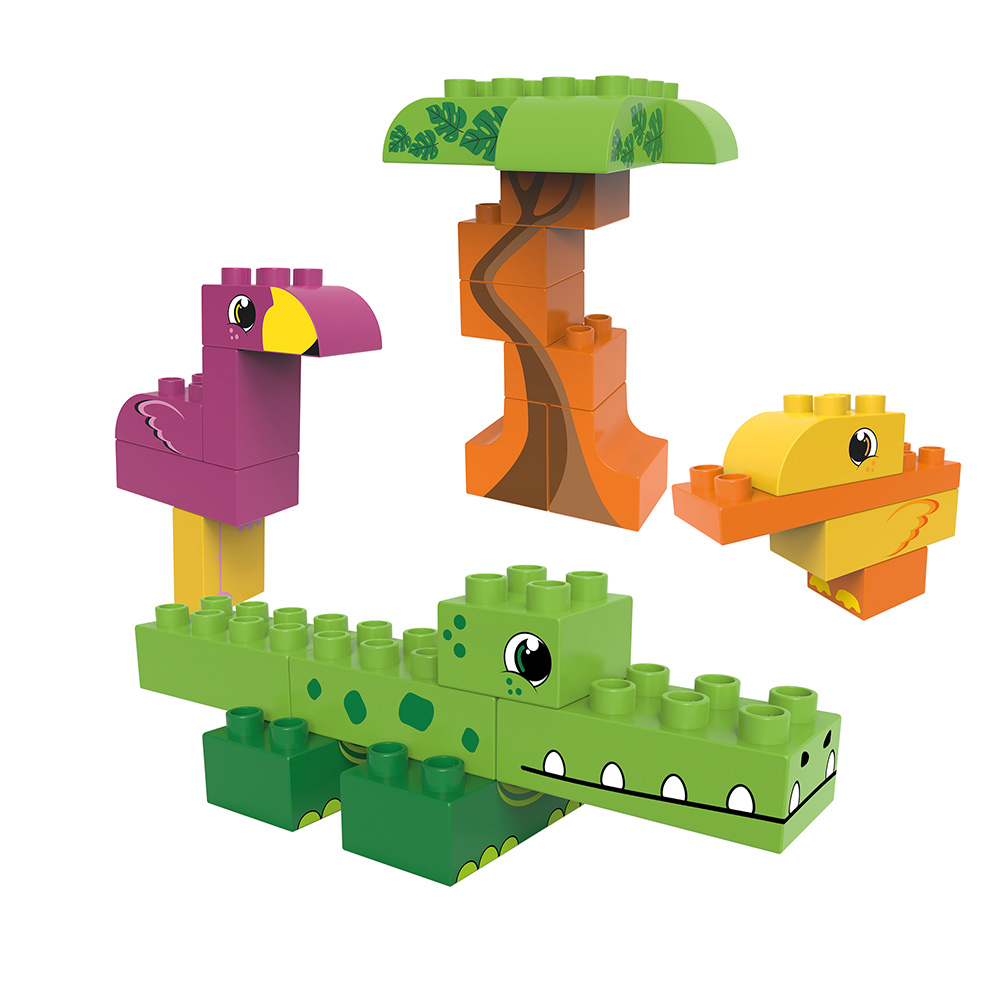 Picture of Safari 100644 Lagoon Blocks Set&#44; Multi Color