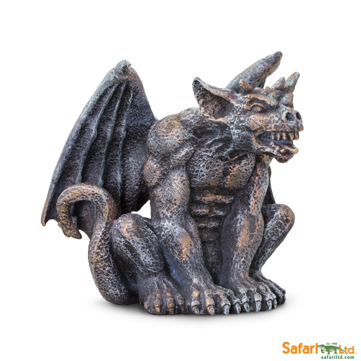 Safari  Gargoyle Figurine, Multi Color