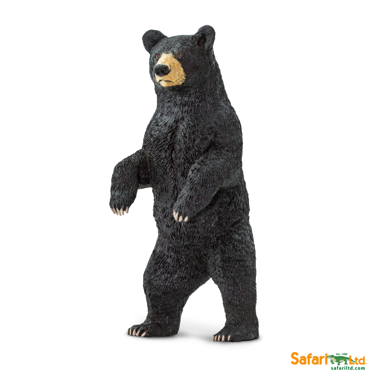 Safari  Black Bear Figurine, Multi Color