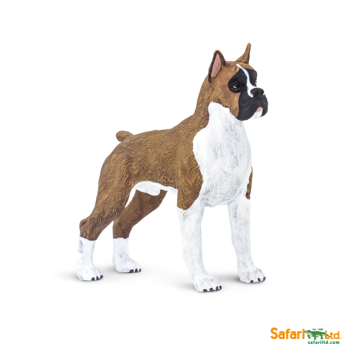 Safari 100062 Boxer Figurine, Multi Color