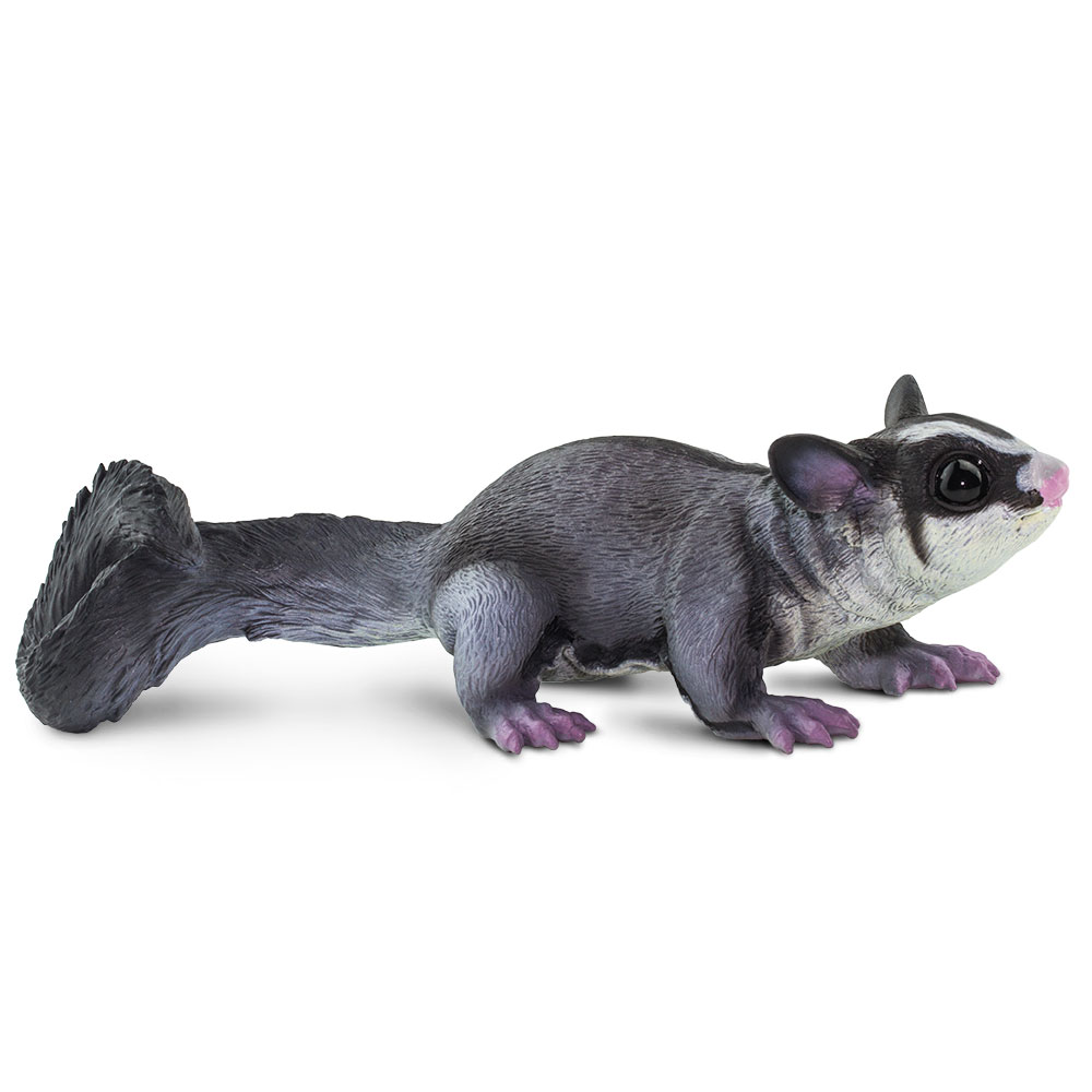 Sugar Glider Figurine - Multi Color - 6.75in. - Educational & Durable