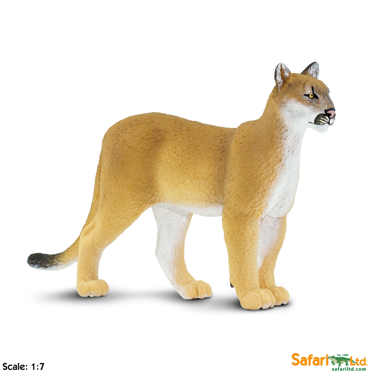 Safari  Florida Panther Figurine, Multi Color
