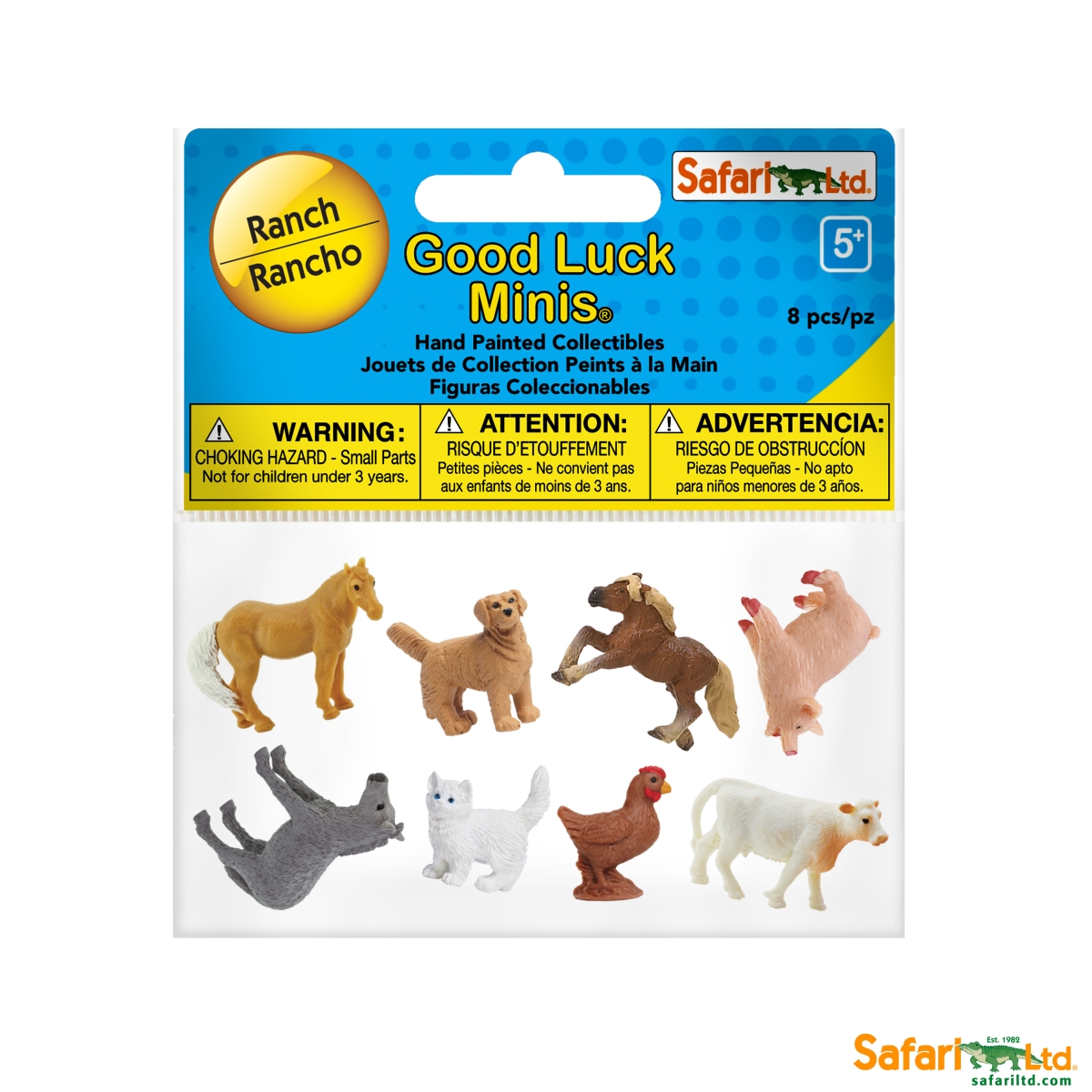 Safari 100107 Ranch Figurines, Multi Color