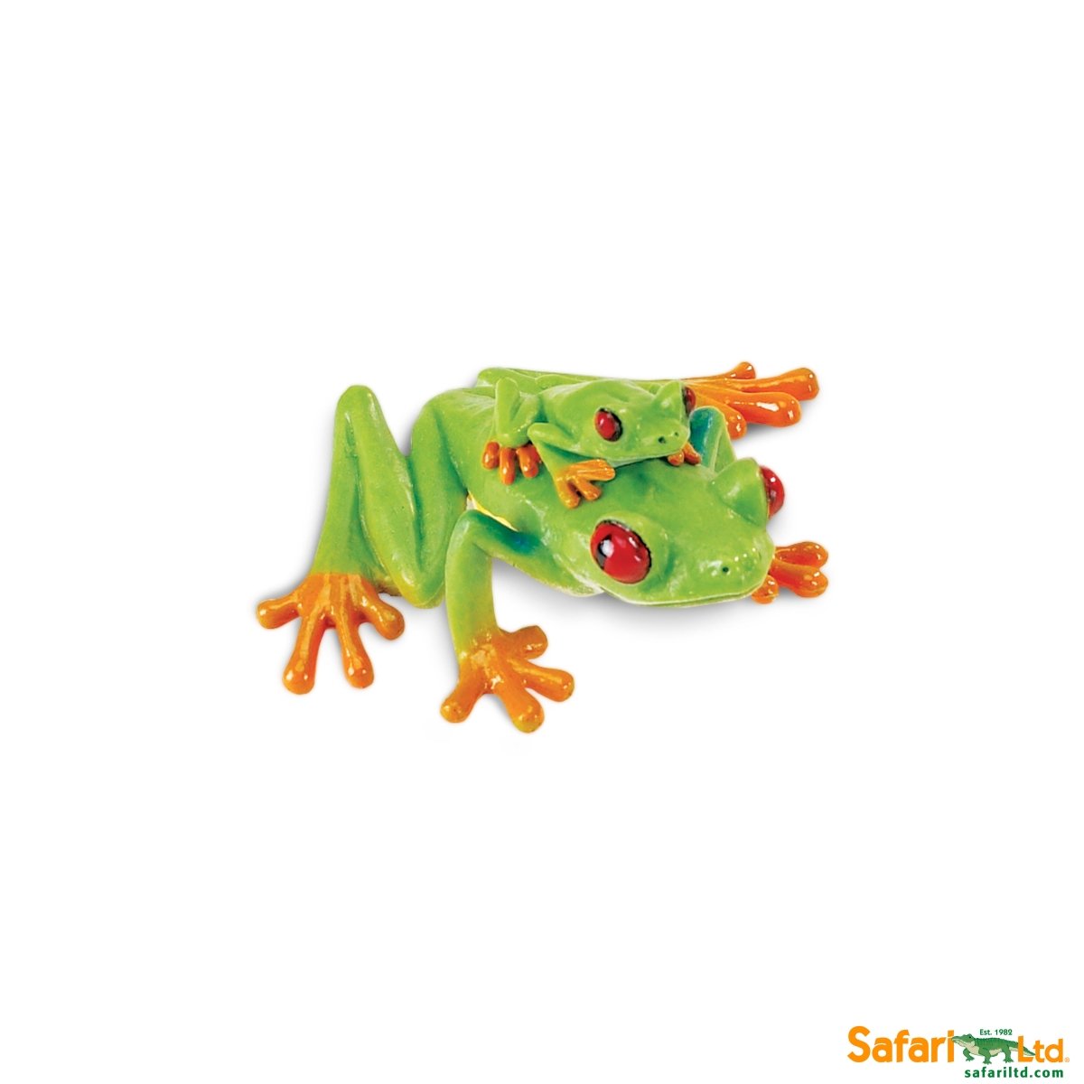 Picture of Safari 100120 Red-Eyed Tree Frog Figurine, Multi Color