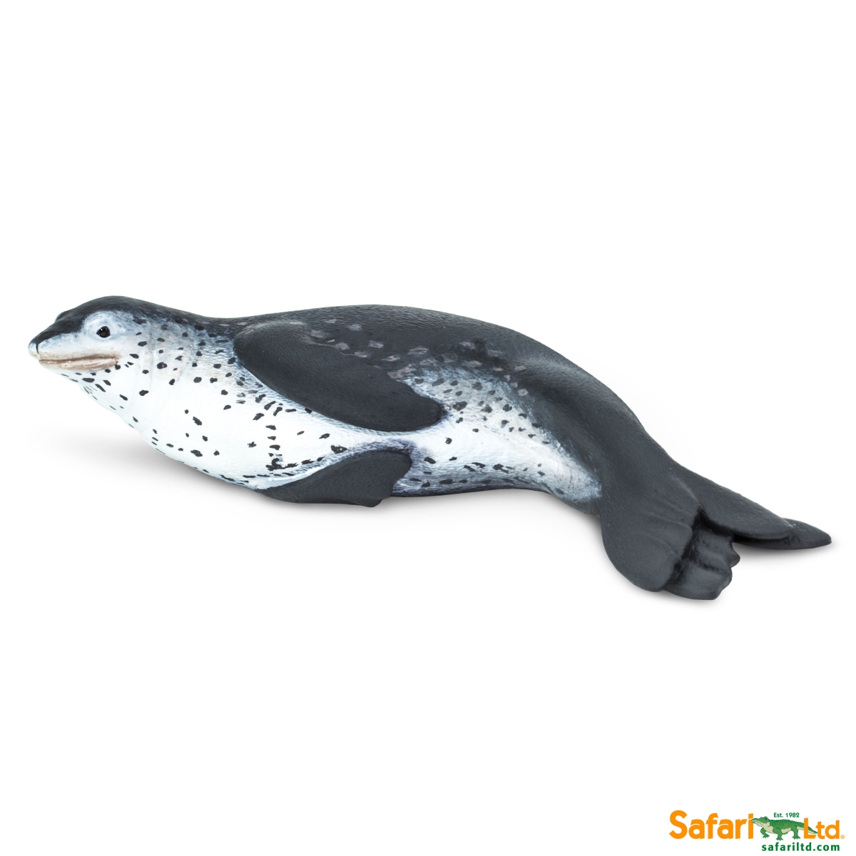 Safari 100129 Leopard Seal Figurine, Multi Color