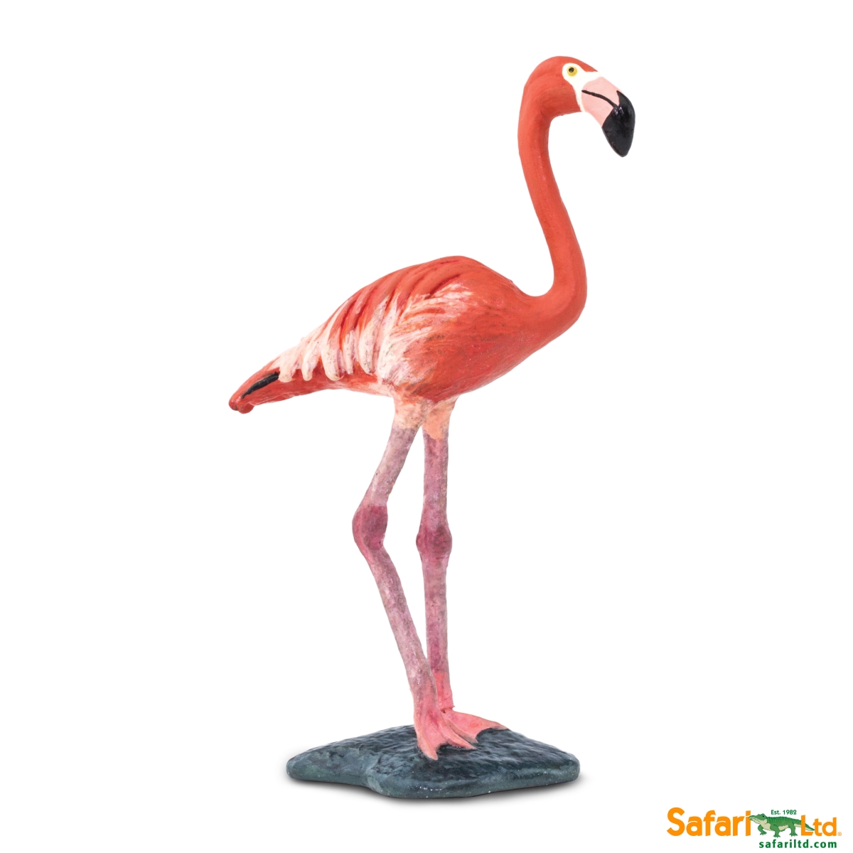 Safari  Flamingo Figurine, Multi Color