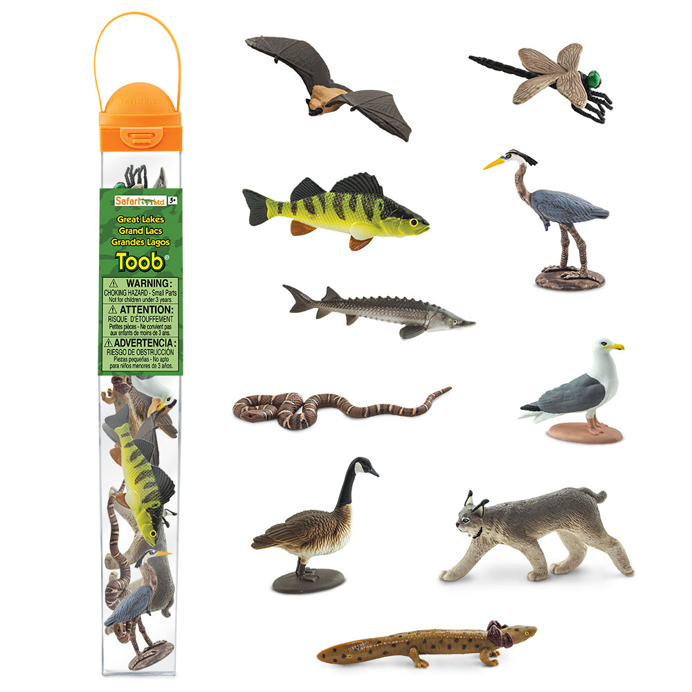 Picture of Safari 100264 Great Lakes Mini Figures&#44; Multi Color