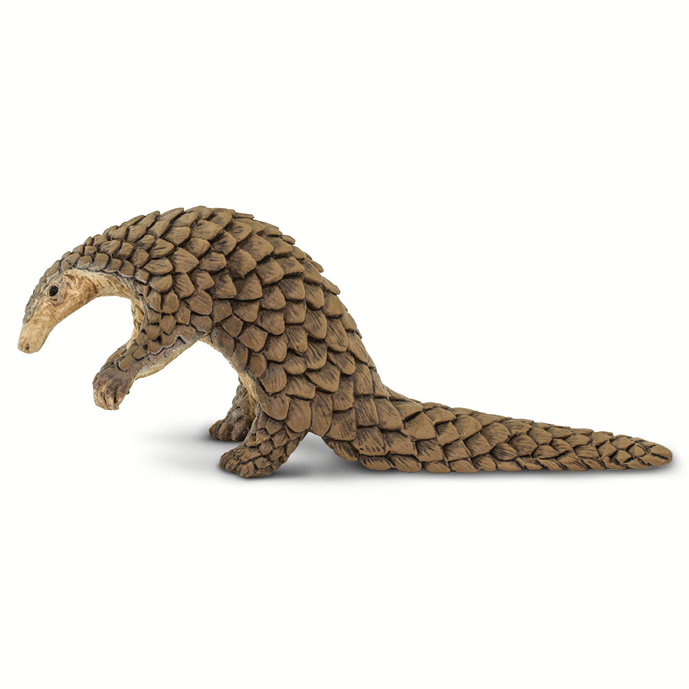 Safari 100268 Pangolin Figurine, Multi Color