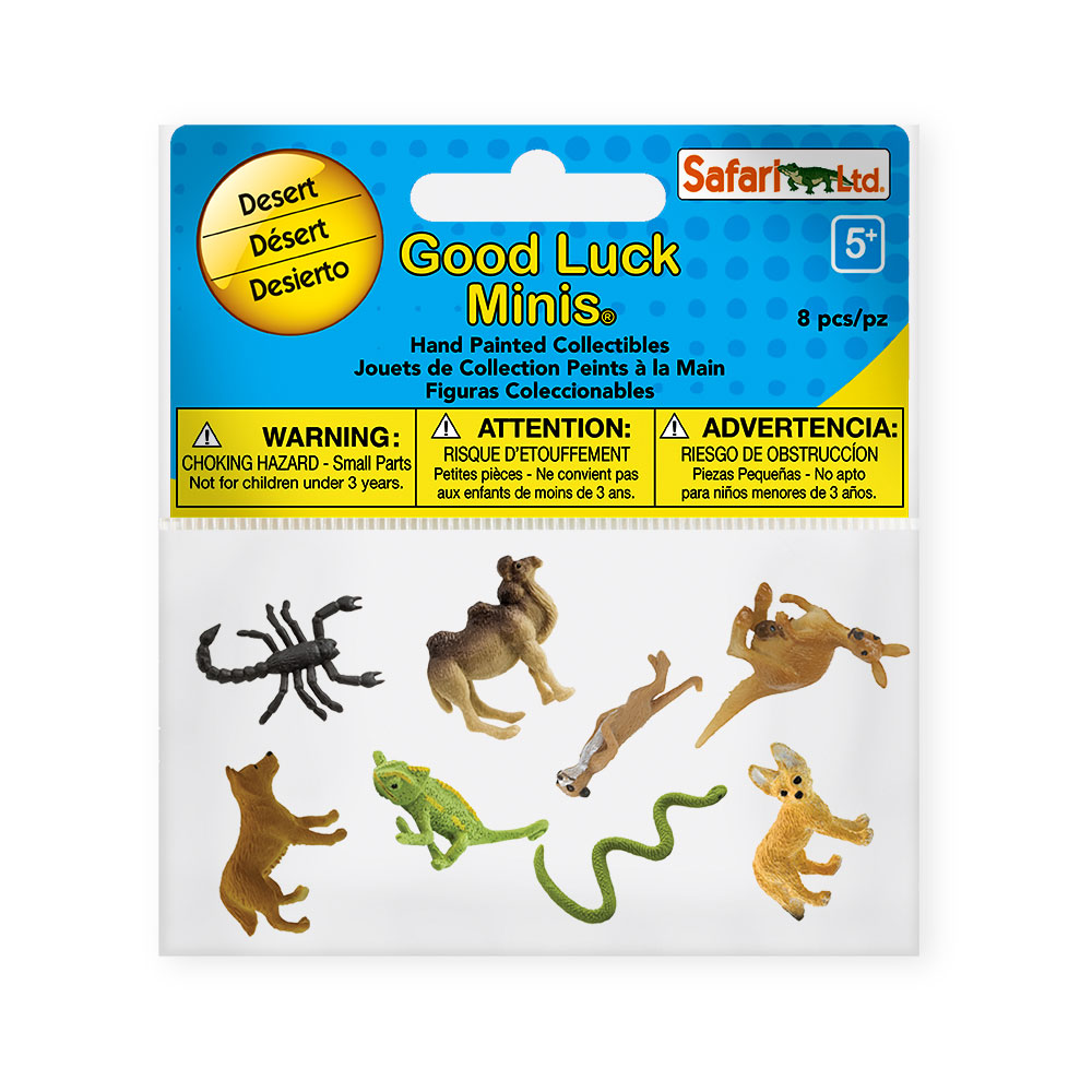 Safari  Desert Figurines, Multi Color