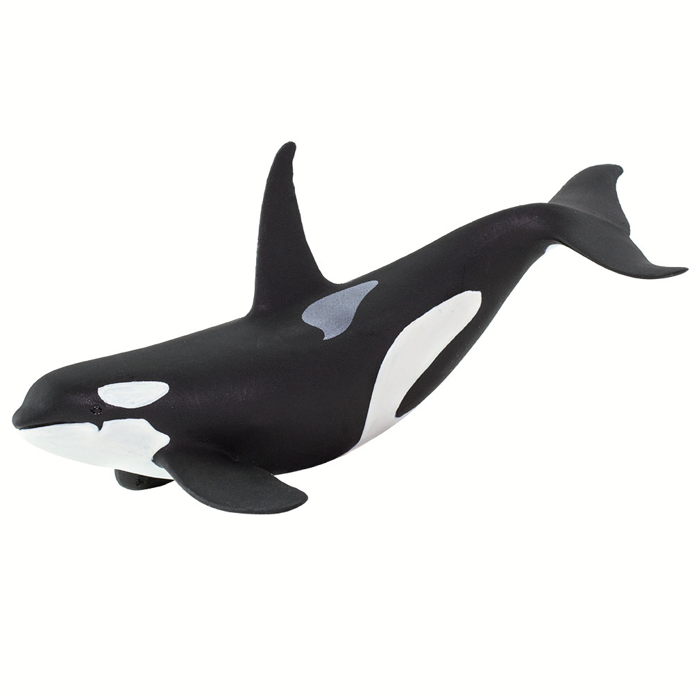 Safari 100232 Orca Figurine, Multi Color