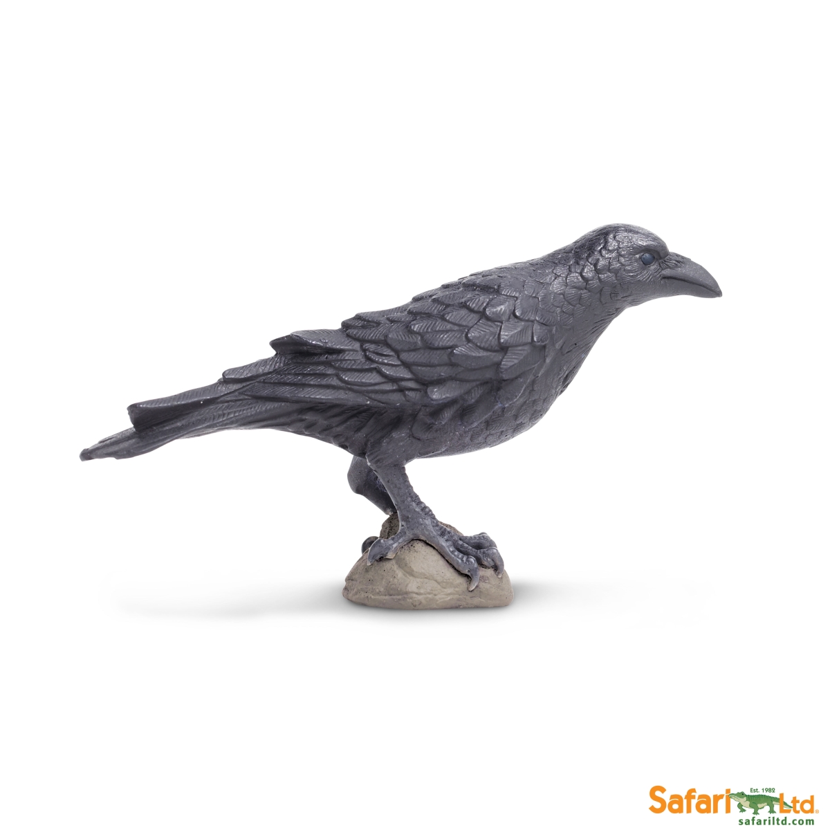 Safari  Raven Figurine, Multi Color