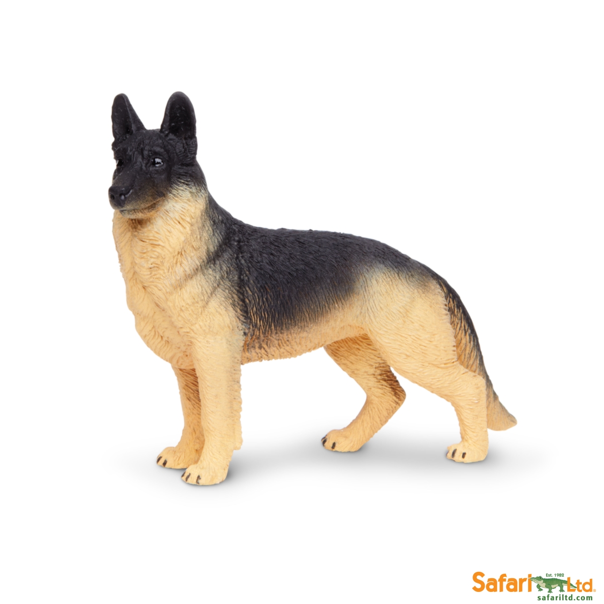 Safari  German Shepherd Figurine, Multi Color