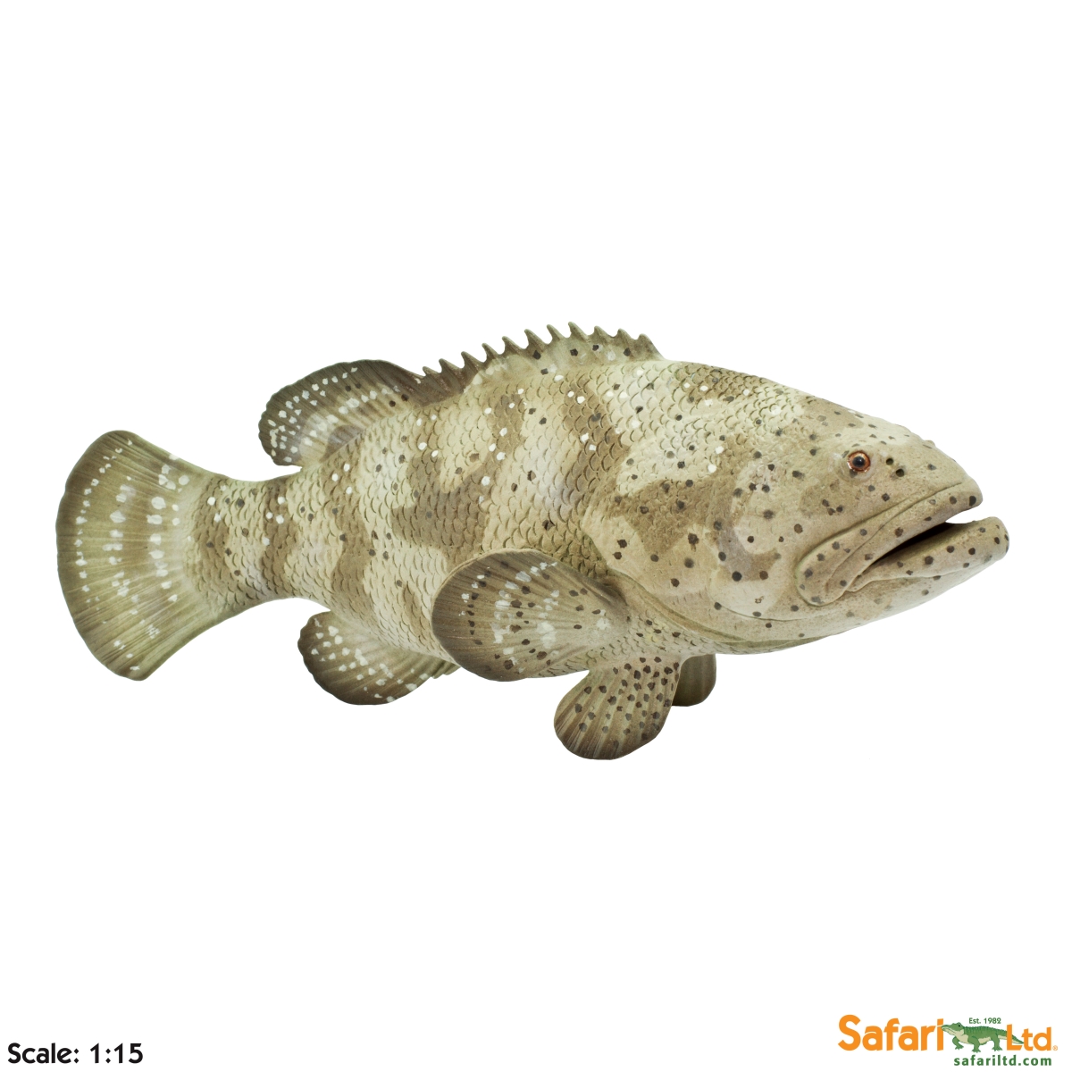 Safari 265329 Goliath Grouper Figurine, Multi Color