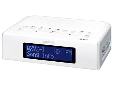 Picture of Sangean HDR-15 HD AM & FM-RBDS Digital Tuning Clock Radio with USB Phone Charging