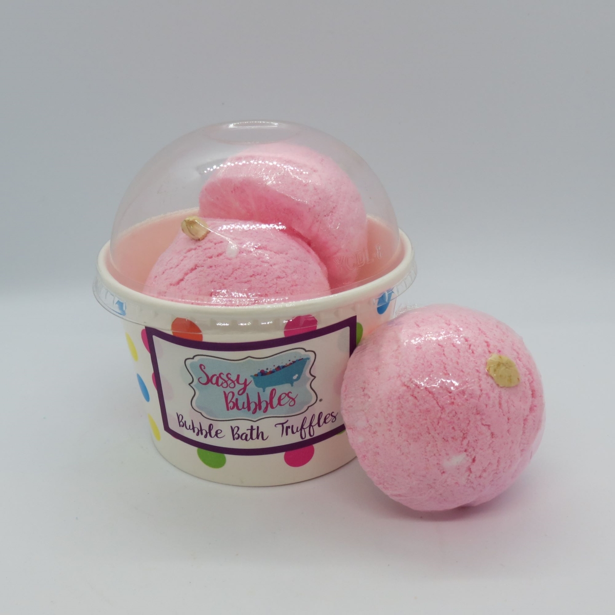 3PackAlTruffle Cherry Almond Bubble Bath Truffle - Set of 3