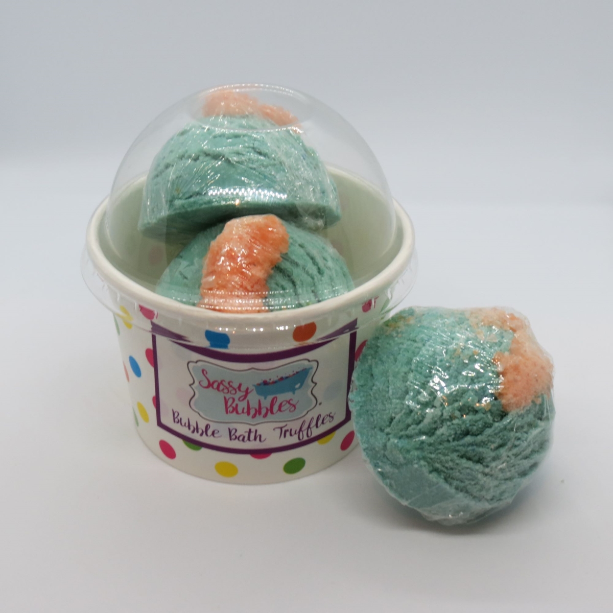5PackCucTruffle Cucumber & Melon Bubble Bath Truffle - Set of 5