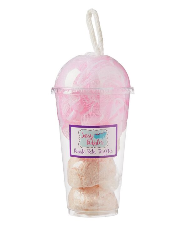 AlShake Cherry Almond Bubble Bath Truffle Shake - Set of 3